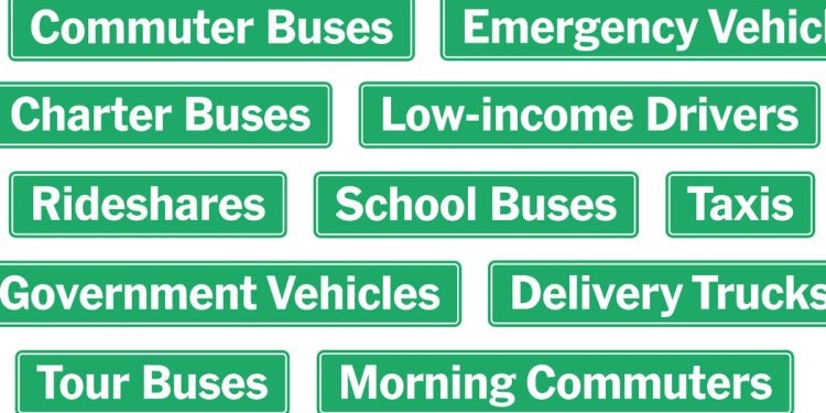 See How Much NYC’s Congestion Pricing Plan Would Cost You