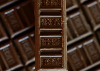 Stocks making the biggest moves midday: HSY, NVDA, BABA, OMC