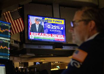 Wall Street’s fear gauge — the VIX — saw second-biggest spike ever on Wednesday