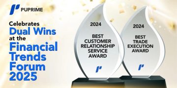 PU Prime Celebrates Dual Wins at the Financial Trends Forum 2025