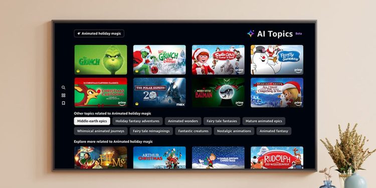 Amazon’s Prime Video pushes ‘AI Topics’ instead of the old algorithms