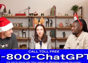 You can now call 1-800-CHATGPT