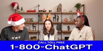 You can now call 1-800-CHATGPT