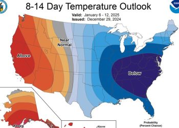US natural gas prices rise 18% as models show a brutal January cold snap