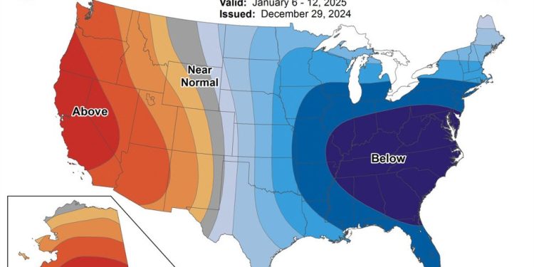 US natural gas prices rise 18% as models show a brutal January cold snap