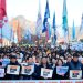 South Korea crisis live: labour unions launch strikes and call for Yoon’s resignation