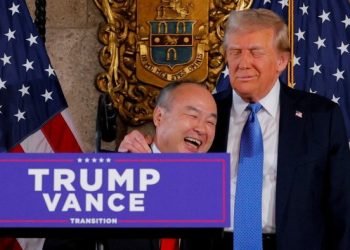 Japan’s SoftBank woos Trump with planned $100bn investment in US