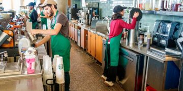 Starbucks boosts parental leave as it faces union organising push