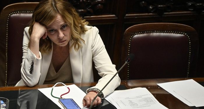 Giorgia Meloni races to finalise budget to affirm markets’ faith in Italy