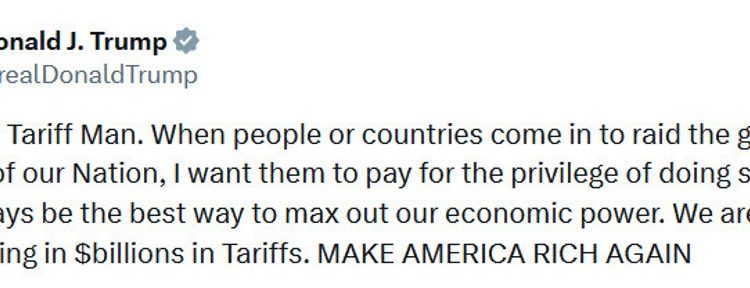 Trump’s tariff threats don’t seem so bad