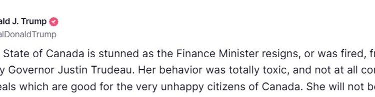 ForexLive Asia-Pacific FX news wrap: Trump trolls Trudeau