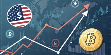 Bitcoin maintains a strong correlation with the U.S stock market 