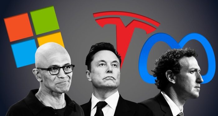 Microsoft, Meta and Tesla set to report bumper results