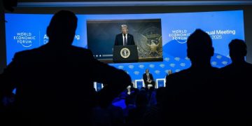 Trump’s return drowns out the Davos agenda