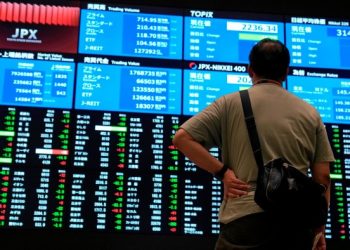 Tokyo stocks fall in wake of Wall Street AI rout