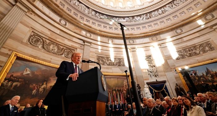 Donald Trump vows new ‘golden age’ for US as he moves to unwind Joe Biden era