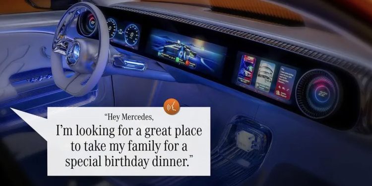 Mercedes-Benz’s Virtual Assistant uses Google’s conversational AI agent