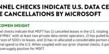 Here is the TD data center note that has everyone buzzing