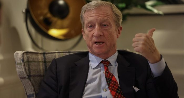 Investor Tom Steyer extols ‘great opportunity’ in climate tech amid market upheaval