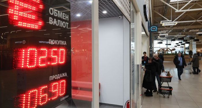 Russian rouble surges after release of US teacher Marc Fogel