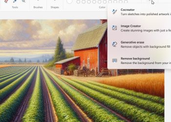 Microsoft Paint is getting a Copilot button, too