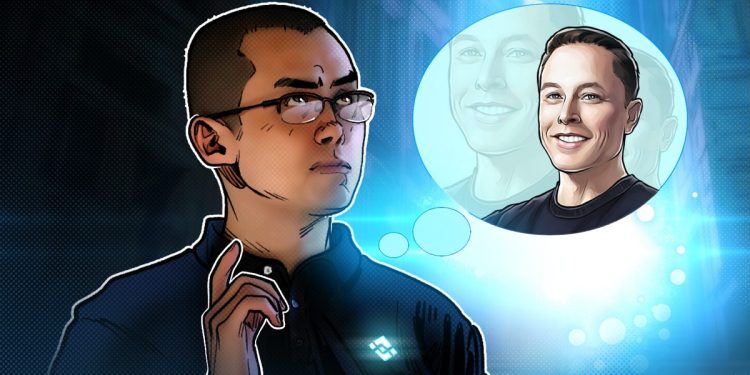 CZ urges Elon Musk to ban bots on the X social media platform