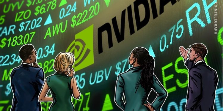 Nvidia’s stock price forms ‘death cross’ — Will AI crypto tokens follow?