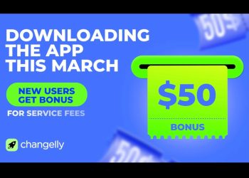 Changelly Offers $50 Welcome Bonuses to New Mobile App Users Throughout March