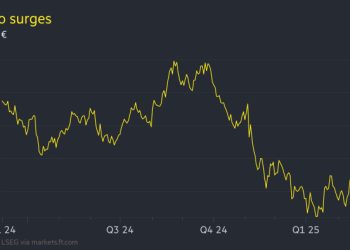 Euro on course for best week since 2009