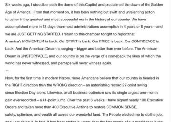 Trump has begun speaking | Forexlive