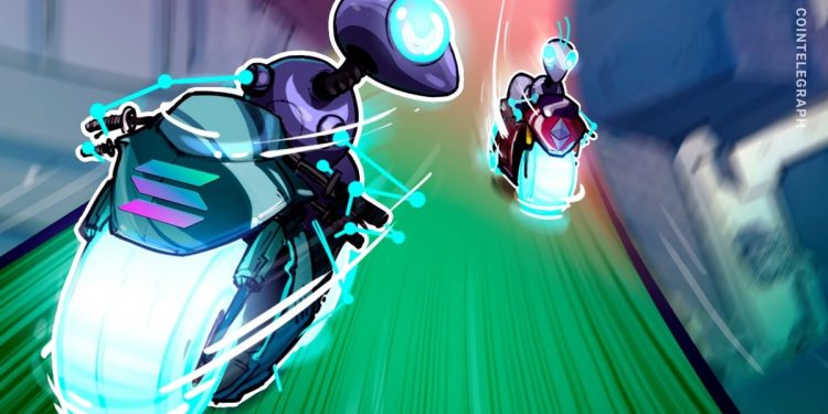 Debate as Solana briefly flips Ethereum in staking market cap