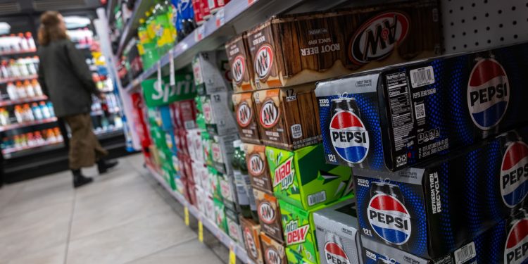 Stocks making the biggest moves midday: PEP, TXN, NOW, IBM