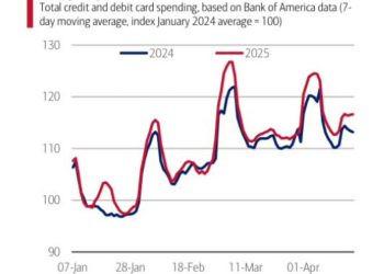 The US consumer hasn’t cracked yet