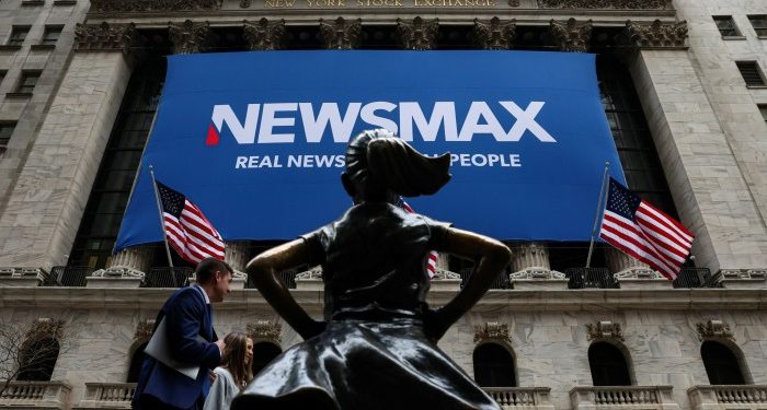 Shares of Trump-friendly Newsmax leap 2,200% after Wall Street debut