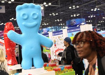 Giant fart monsters and other oddities from the Toy Fair