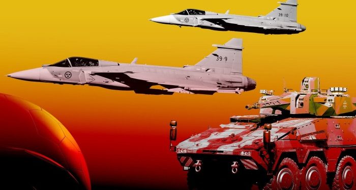 Shadow of tariffs hangs over defence stocks