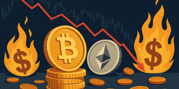 Bitcoin and Ethereum Lead as Crypto Liquidation Tops $724 Million