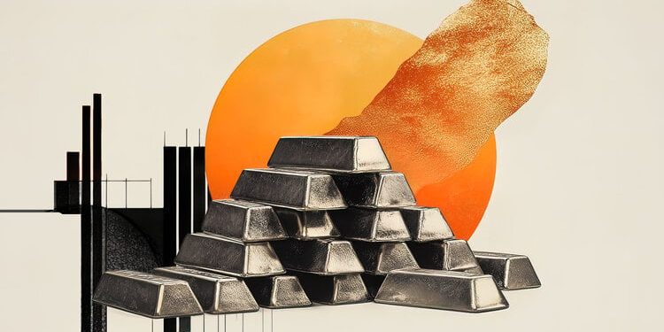 XAG/USD hovers around nine-day EMA near $33.00