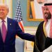 Donald Trump speaks to Saudi forum after agreeing $600bn AI and defence deal