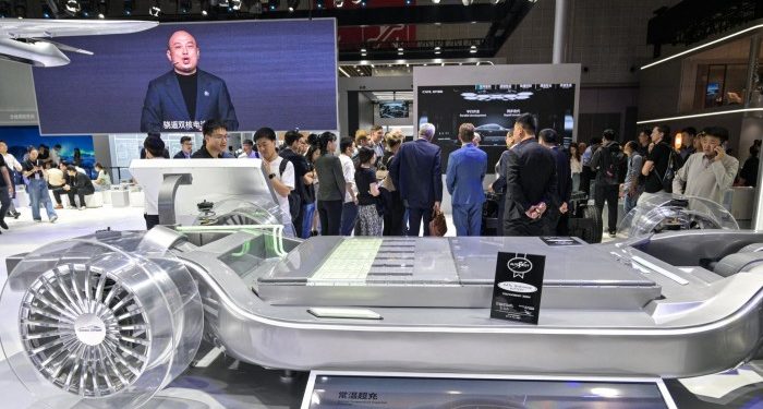 China’s battery leader CATL surges on debut in biggest listing of 2025
