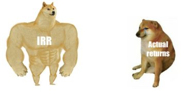 The delusion of private equity IRRs