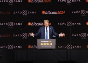 Trump media group plans to raise $3bn to spend on cryptocurrencies