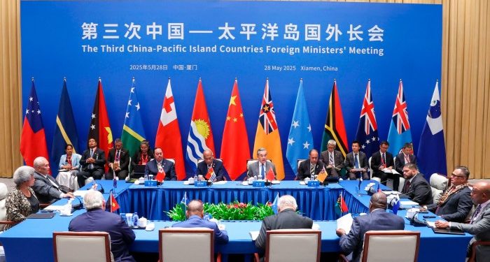 China vows to open markets to Pacific Island nations as US retreats