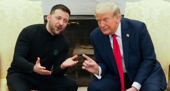 US and Ukraine sign natural resources deal after weeks of fraught talks