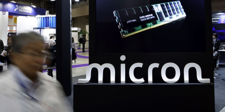 Stocks making the biggest moves midday: MU, PENN, EQIX, CORZ