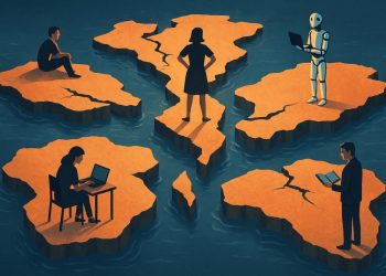 Between utopia and collapse: Navigating AI’s murky middle future