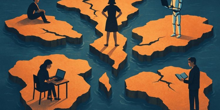 Between utopia and collapse: Navigating AI’s murky middle future