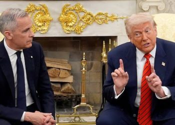 Carney says he has not spoken with Trump today