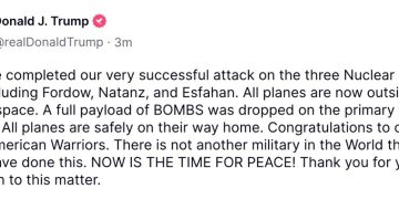 BREAKING: U.S. Successfully Struck Iran Nuclear Sites