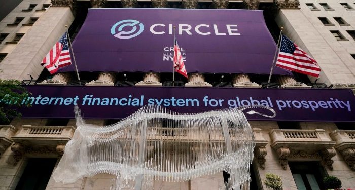 Circle Internet shares soar 168% on NYSE debut